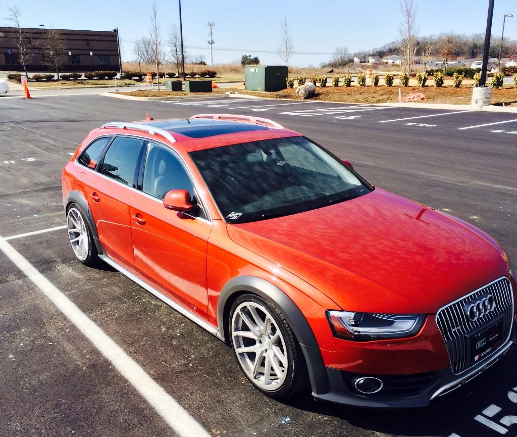 2013 Allroad, coilovers installed